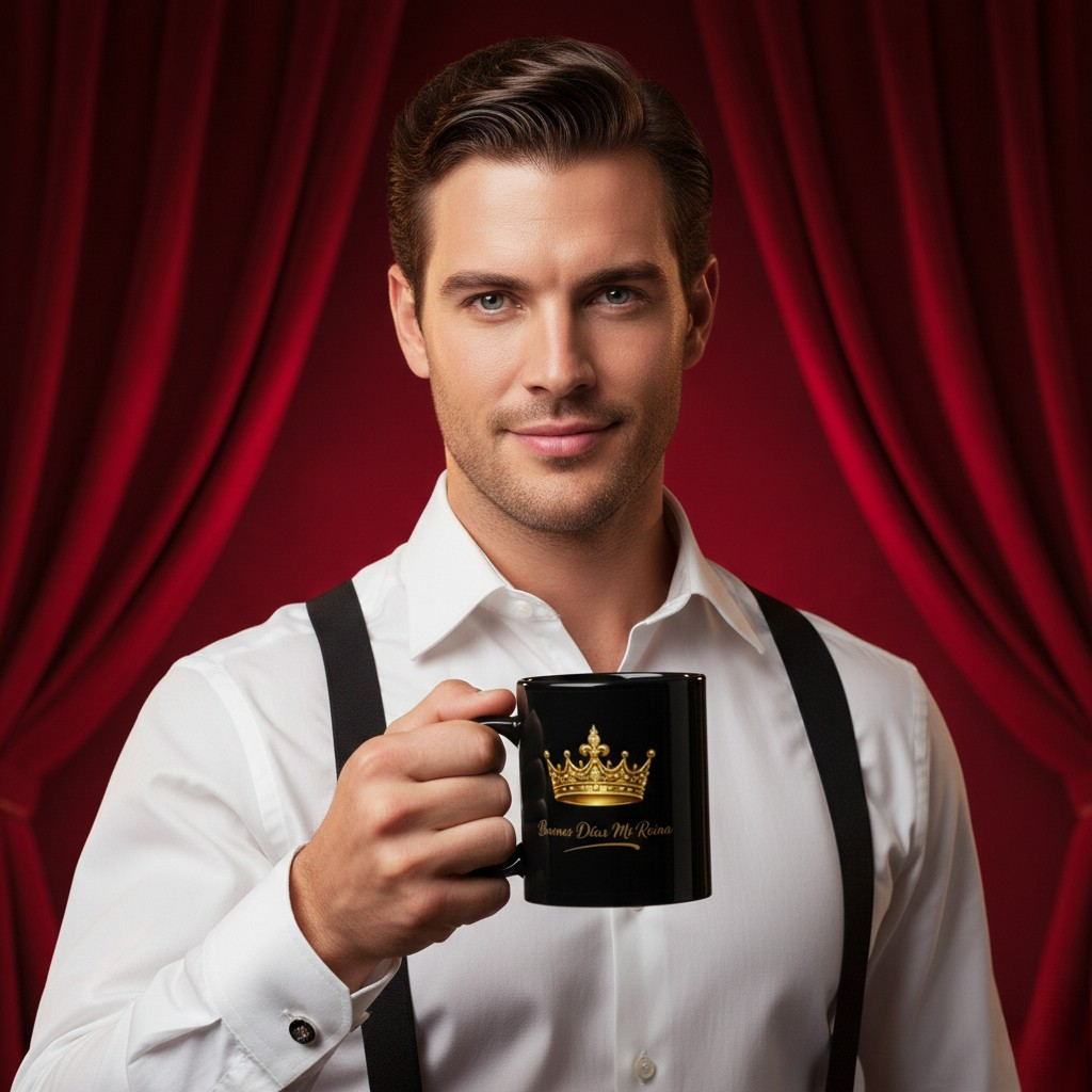 Taza/mug buenos días reina