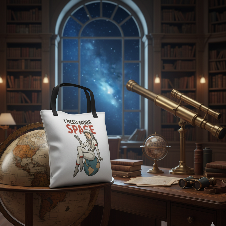 Bolsa tote "I Need More Space"