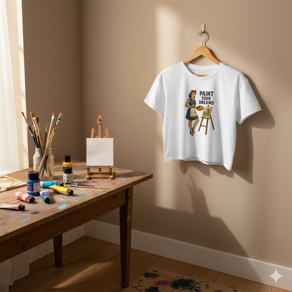 Camiseta corta unisex "Paint Your Dreams"