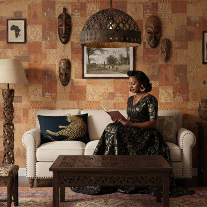 Cojín Básico  /  Basic Pillow "Elegance – Leopardo I"
