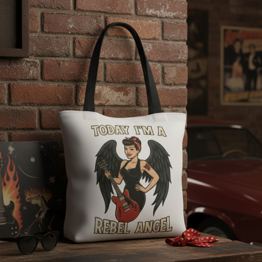 Bolso / Tote Bag “Black Rebel Angel”