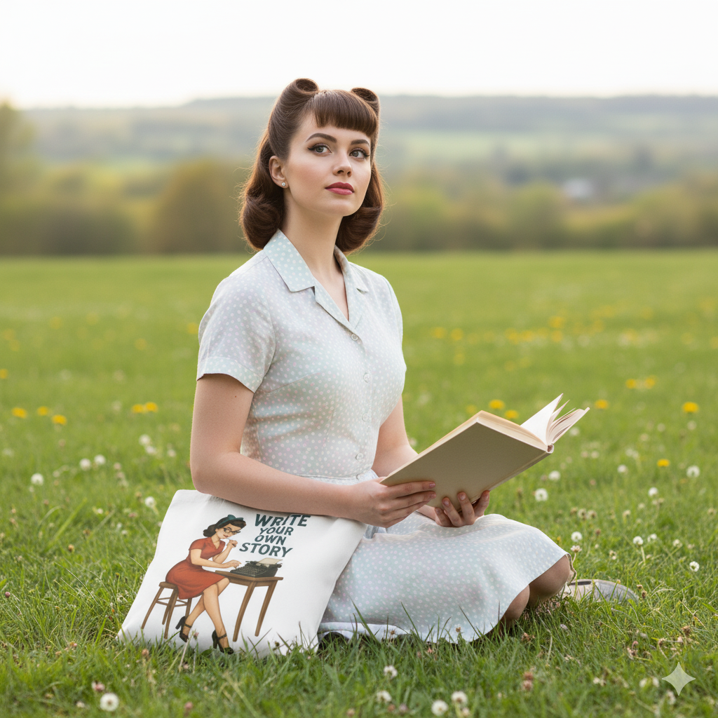 Bolso tote "Write Your Own Story"