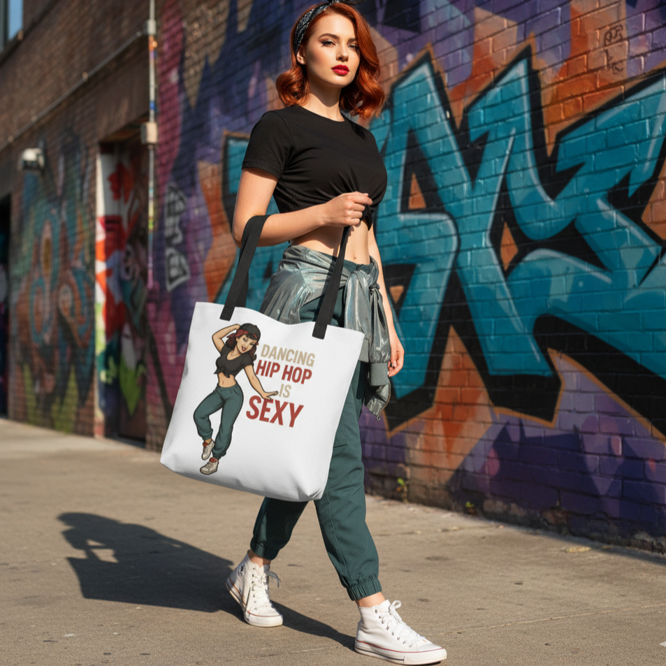 Bolso tote/Bag "Dancing Hip Hop is Sexy"