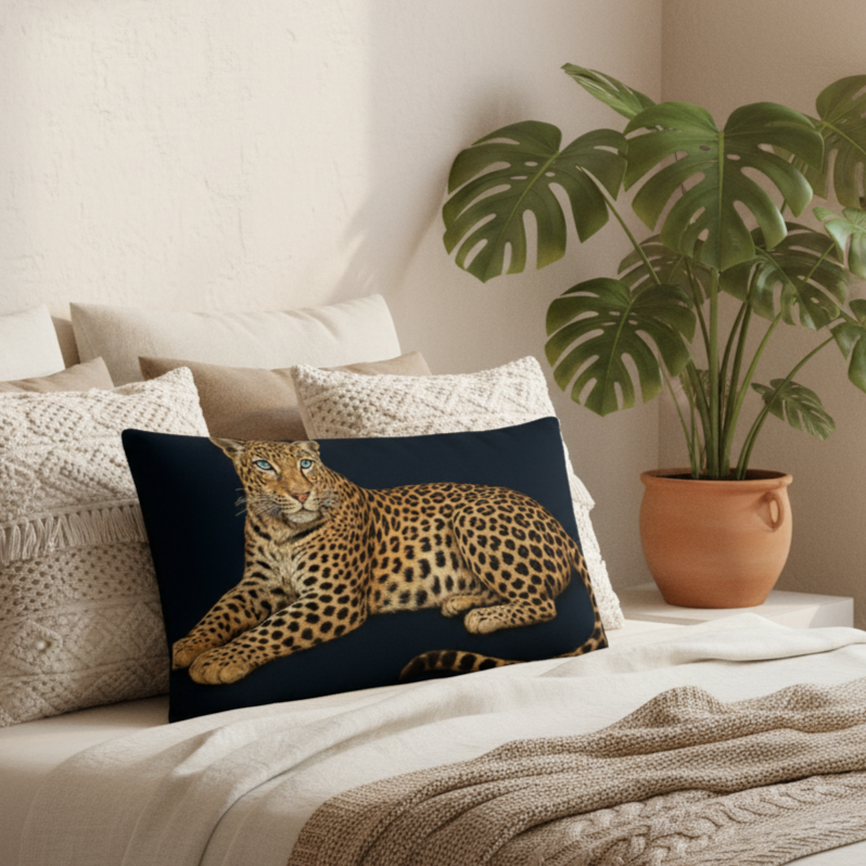 Cojín Básico / Basic Pillow "Elegance – Leopardo II"