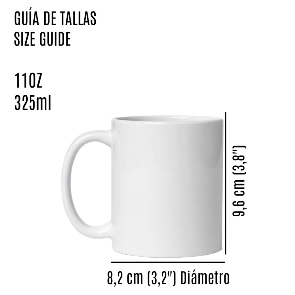 Taza de Cerámica Rockabilly - Regalo Original Pin Up            "Rock It, Baby"