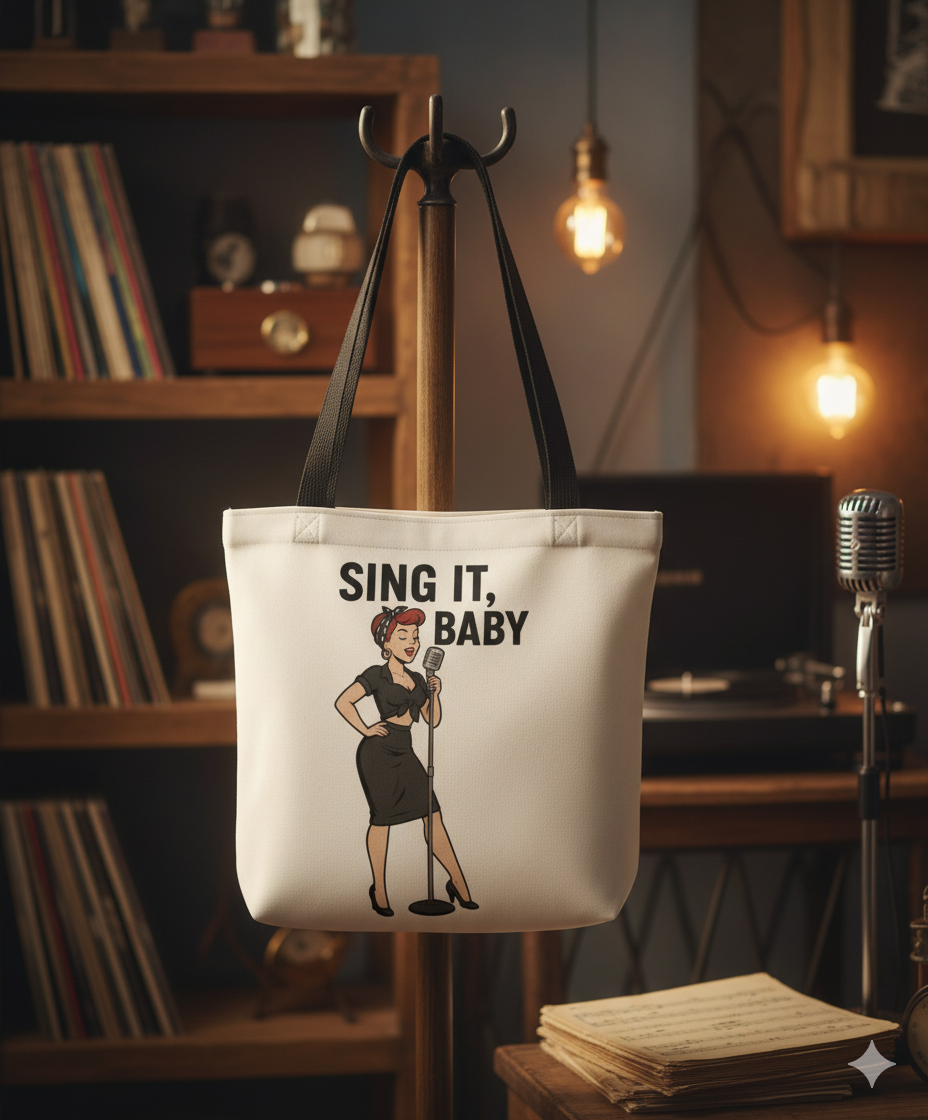 Bolso tote/Bag "Vintage Singer"