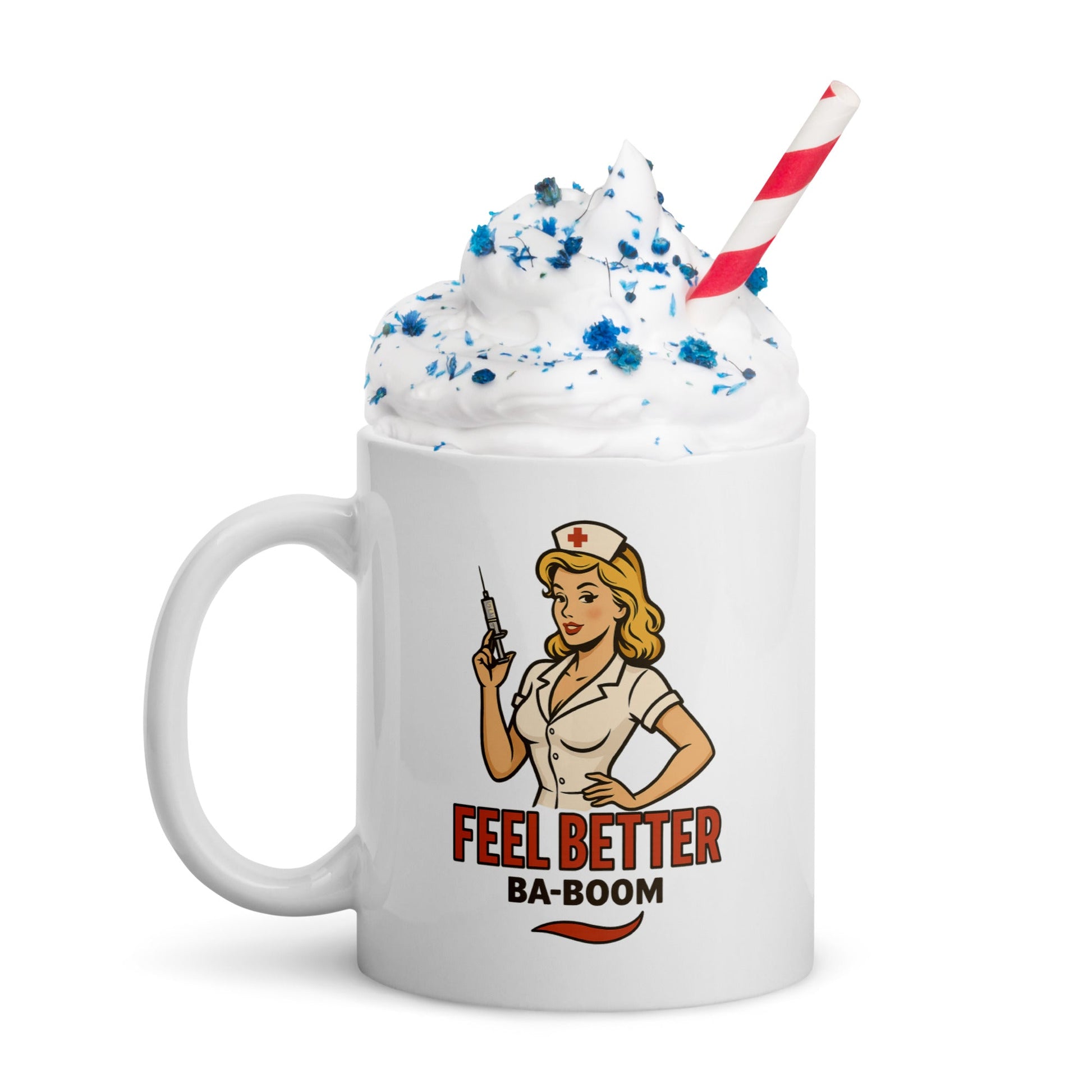 Taza cerámica/Mug "Feel Better Ba-Boom"