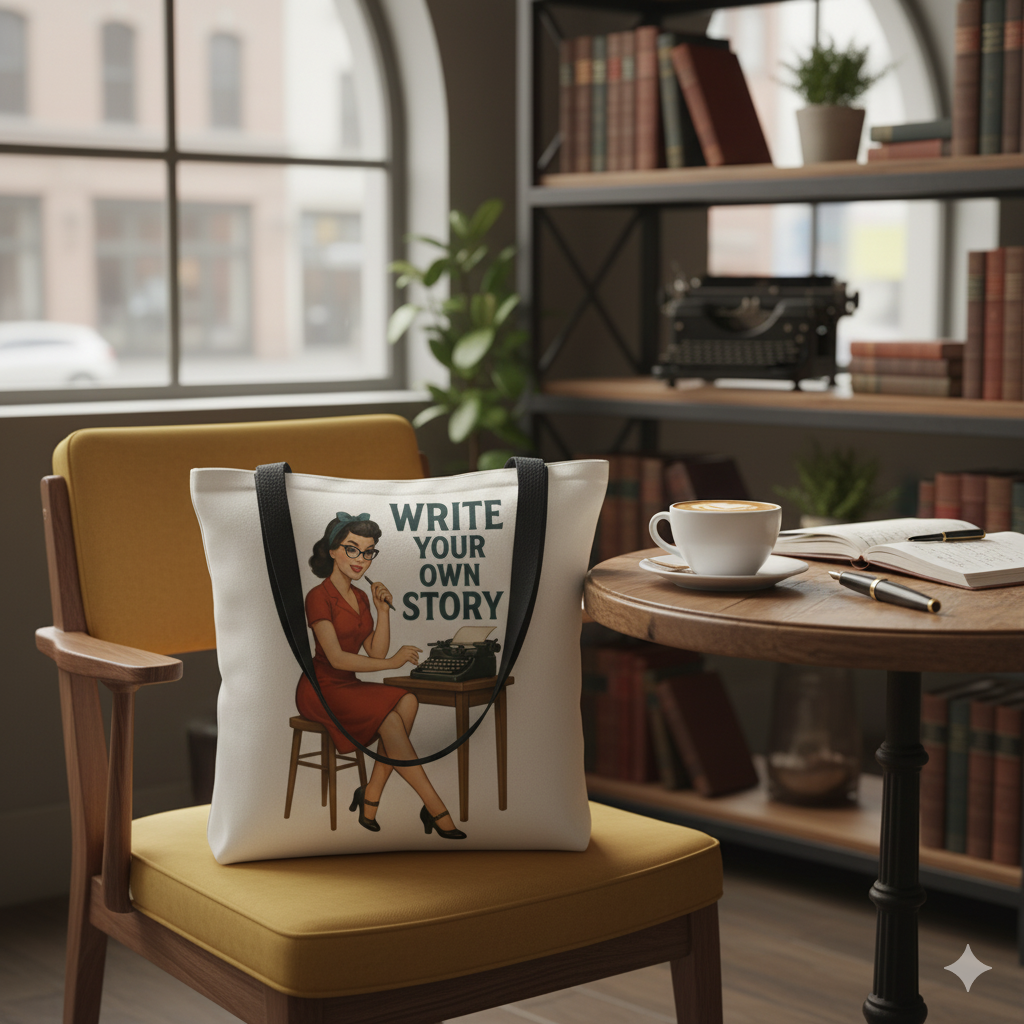 Bolso tote "Write Your Own Story"