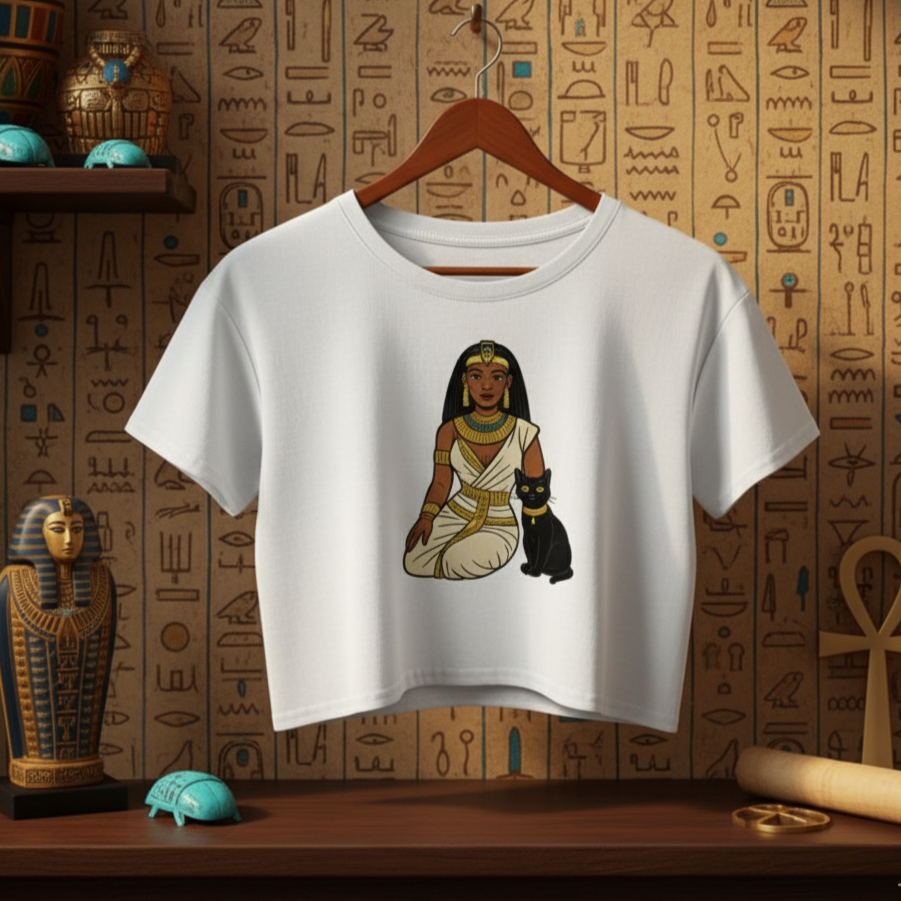 Reina Egipcia - Women's Crop Top