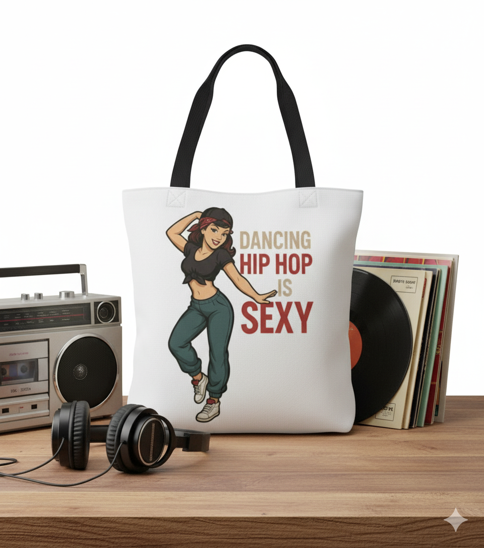Bolso tote/Bag "Dancing Hip Hop is Sexy"