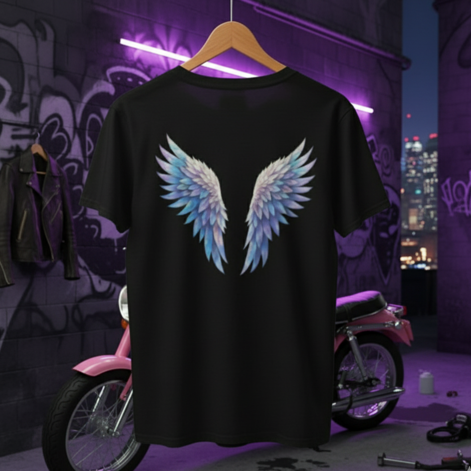 Camiseta Clásica/T-shirt “Black Rebel Angel”