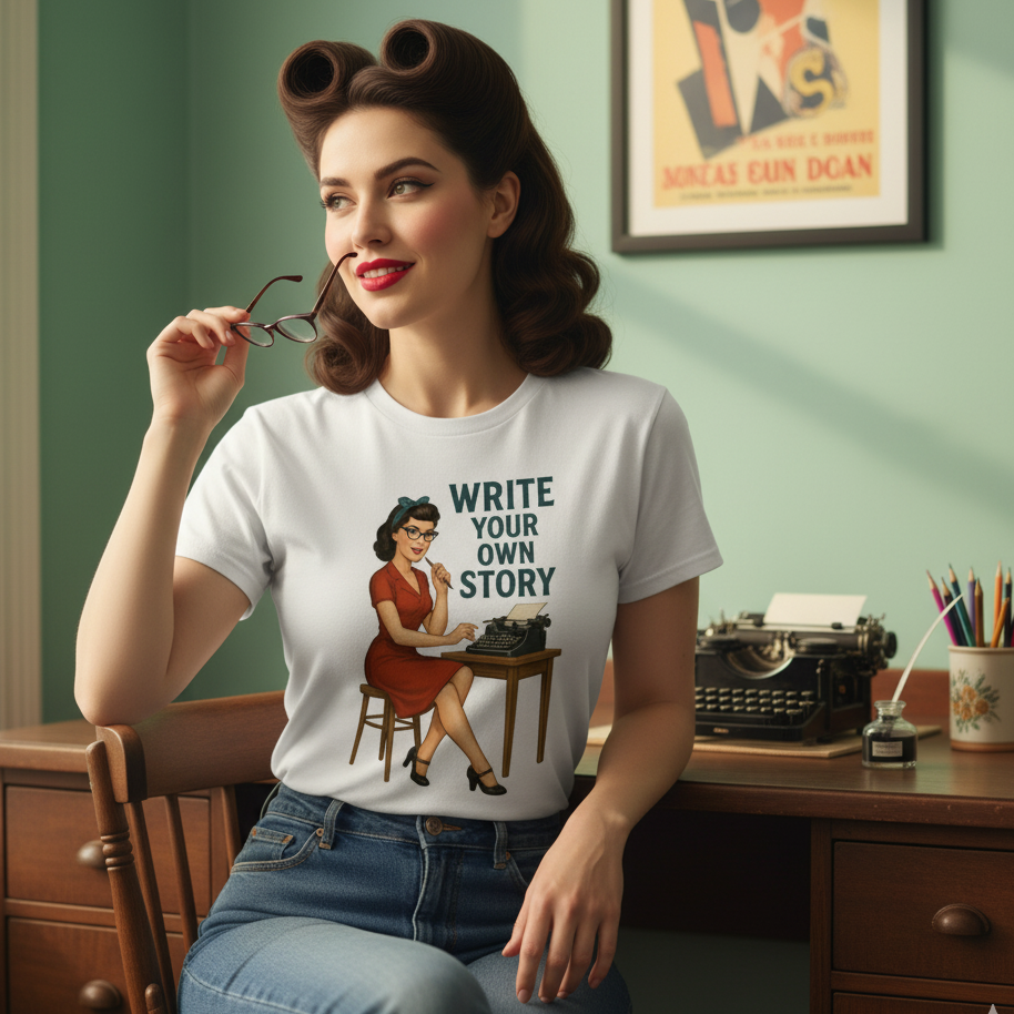 Camiseta larga unisex "Write Your Own Story"