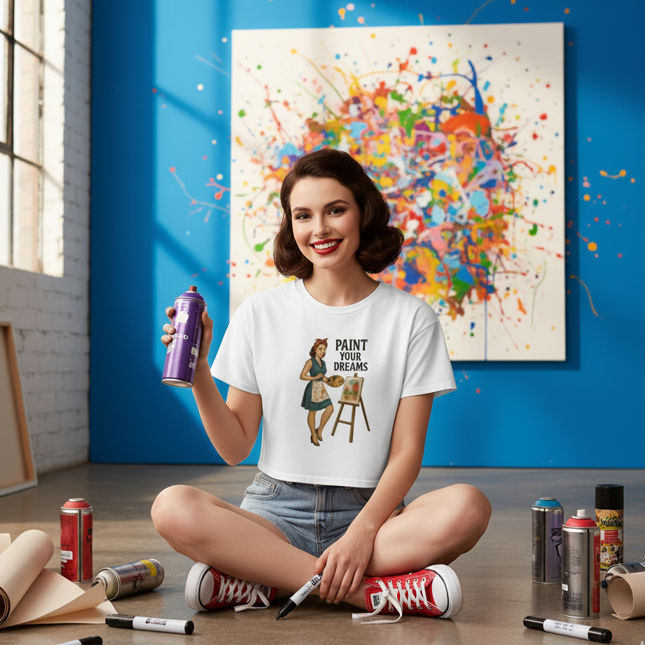 Camiseta corta unisex "Paint Your Dreams"