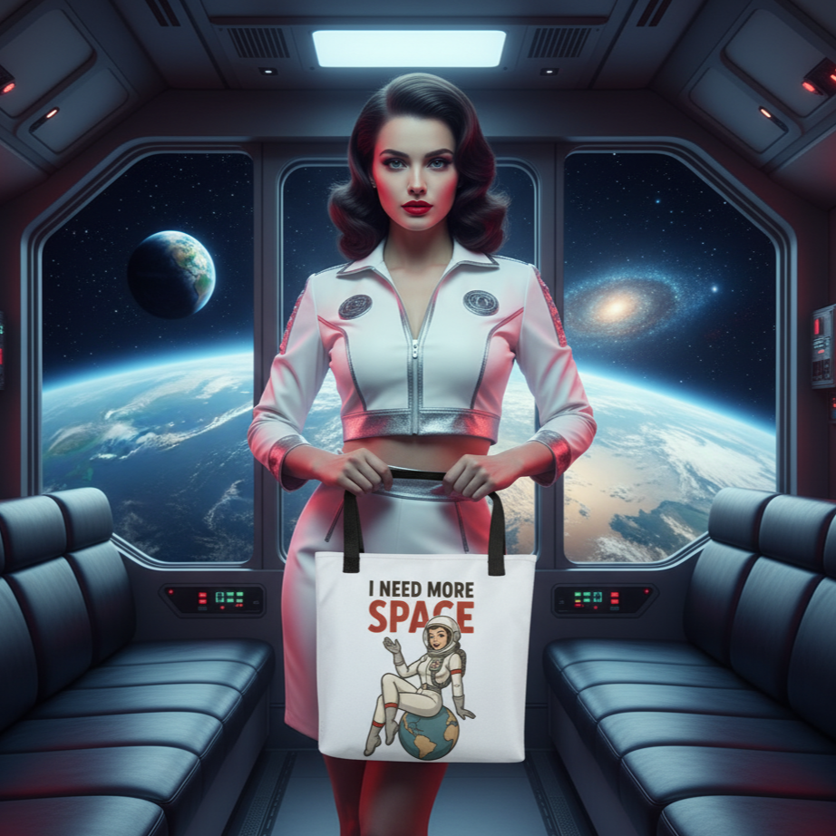 Bolsa tote "I Need More Space"