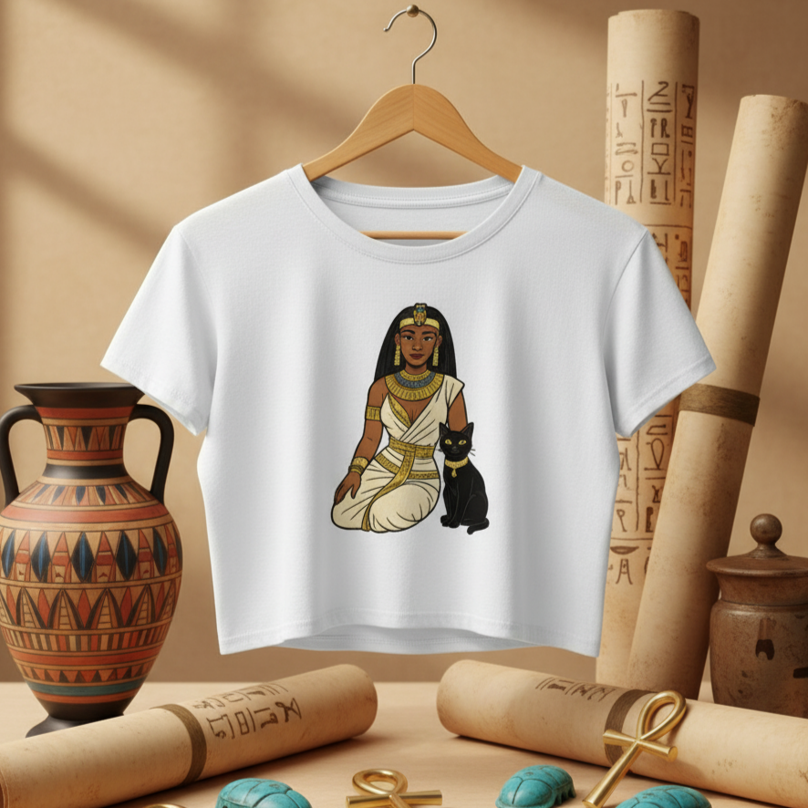 Reina Egipcia - Women's Crop Top
