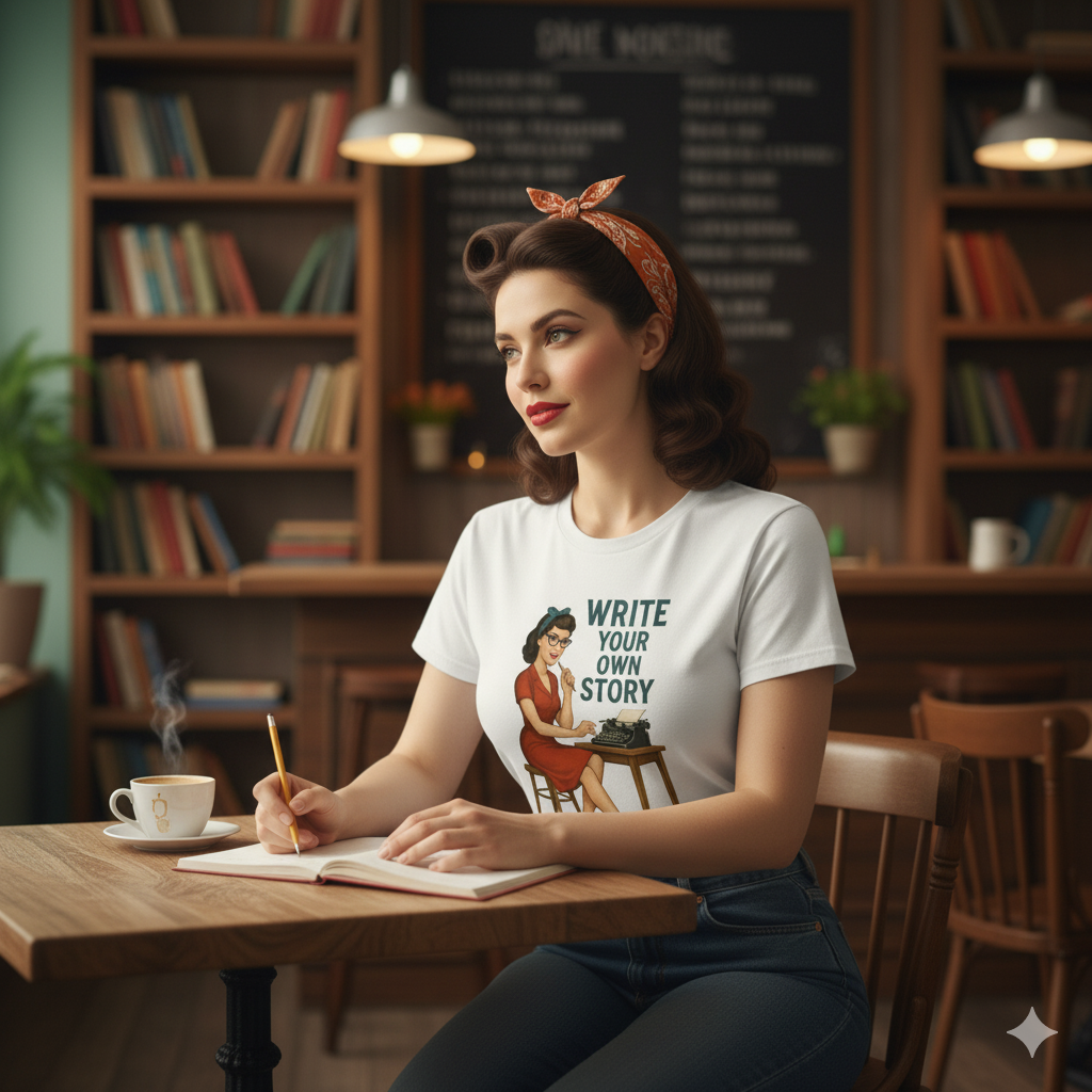 Camiseta larga unisex "Write Your Own Story"