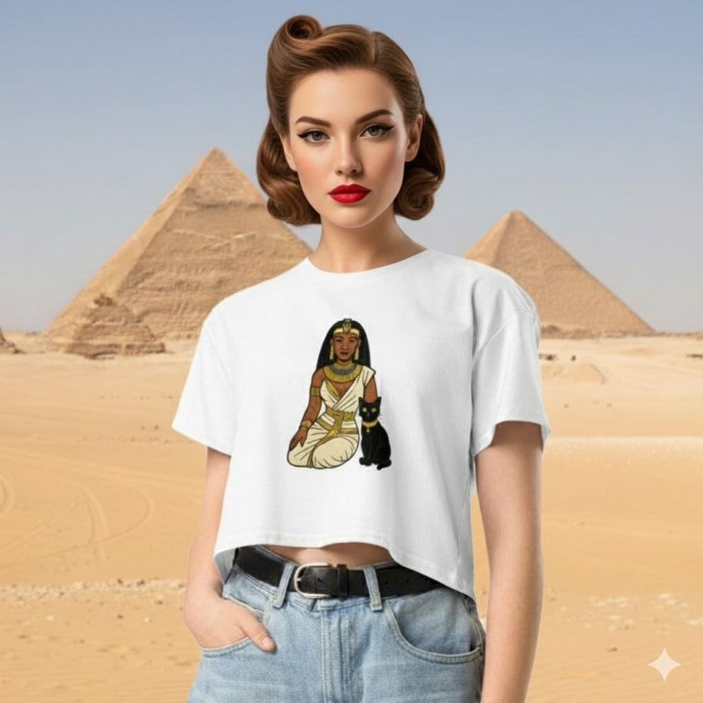 Reina Egipcia - Women's Crop Top