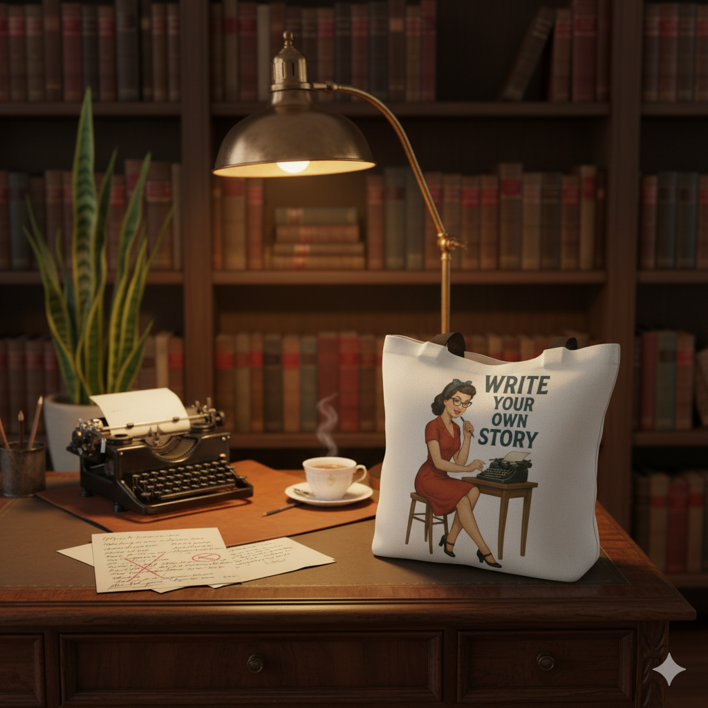 Bolso tote "Write Your Own Story"