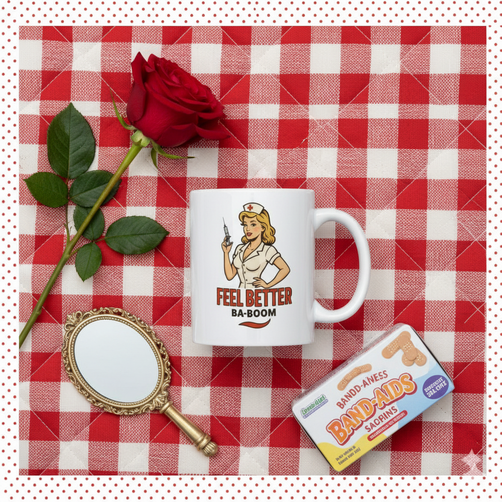 Taza cerámica/Mug "Feel Better Ba-Boom"