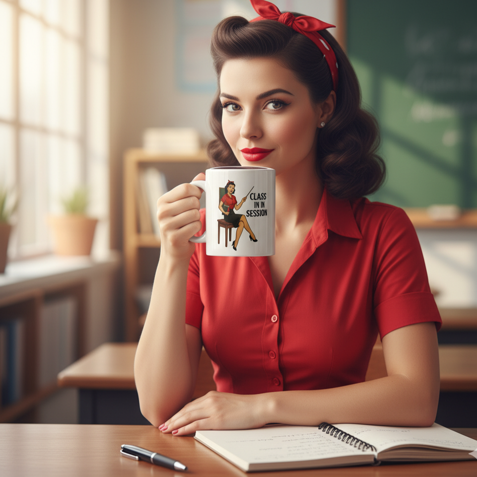 Taza "Class in Session"