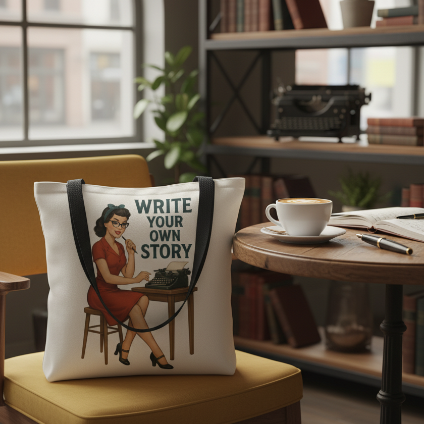 Bolso tote "Write Your Own Story"