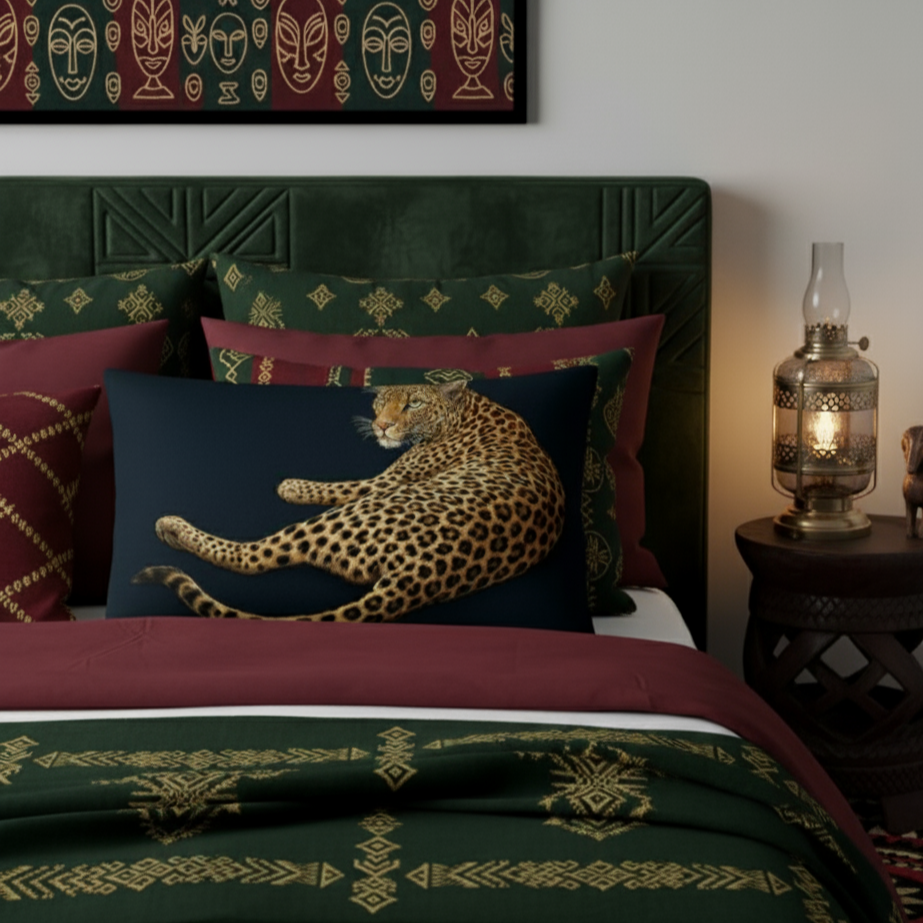 Cojín Básico  /  Basic Pillow "Elegance – Leopardo I"