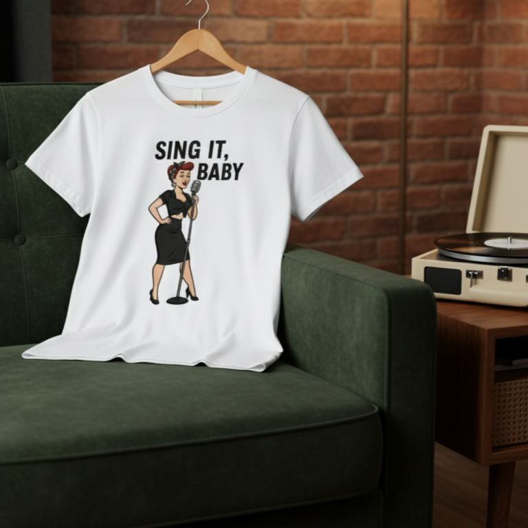 Camiseta/T-shirt "Vintage Singer"