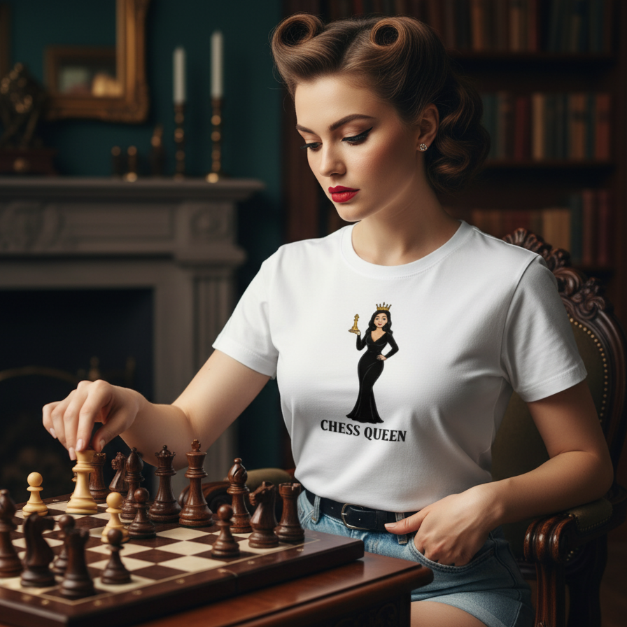 Reina de Ajedrez - Unisex Classic Tee