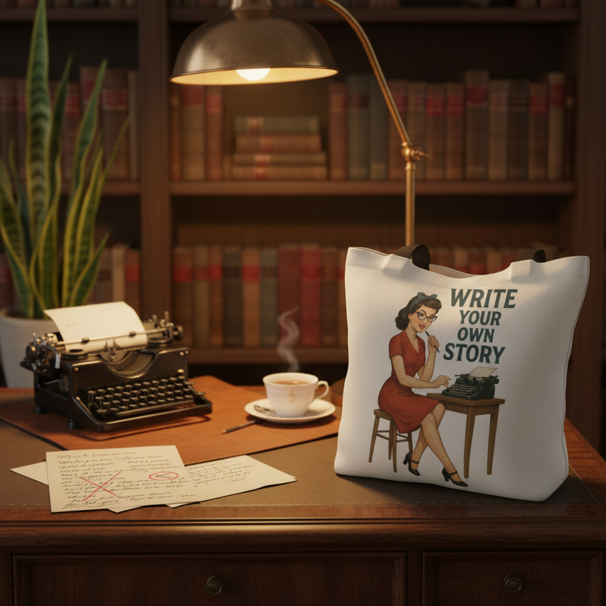 Bolso tote "Write Your Own Story"