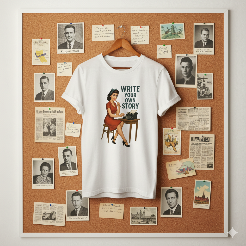 Camiseta larga unisex "Write Your Own Story"