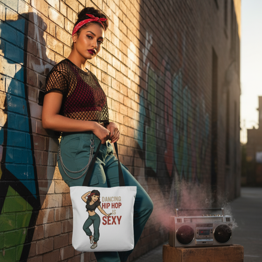 Bolso tote/Bag "Dancing Hip Hop is Sexy"