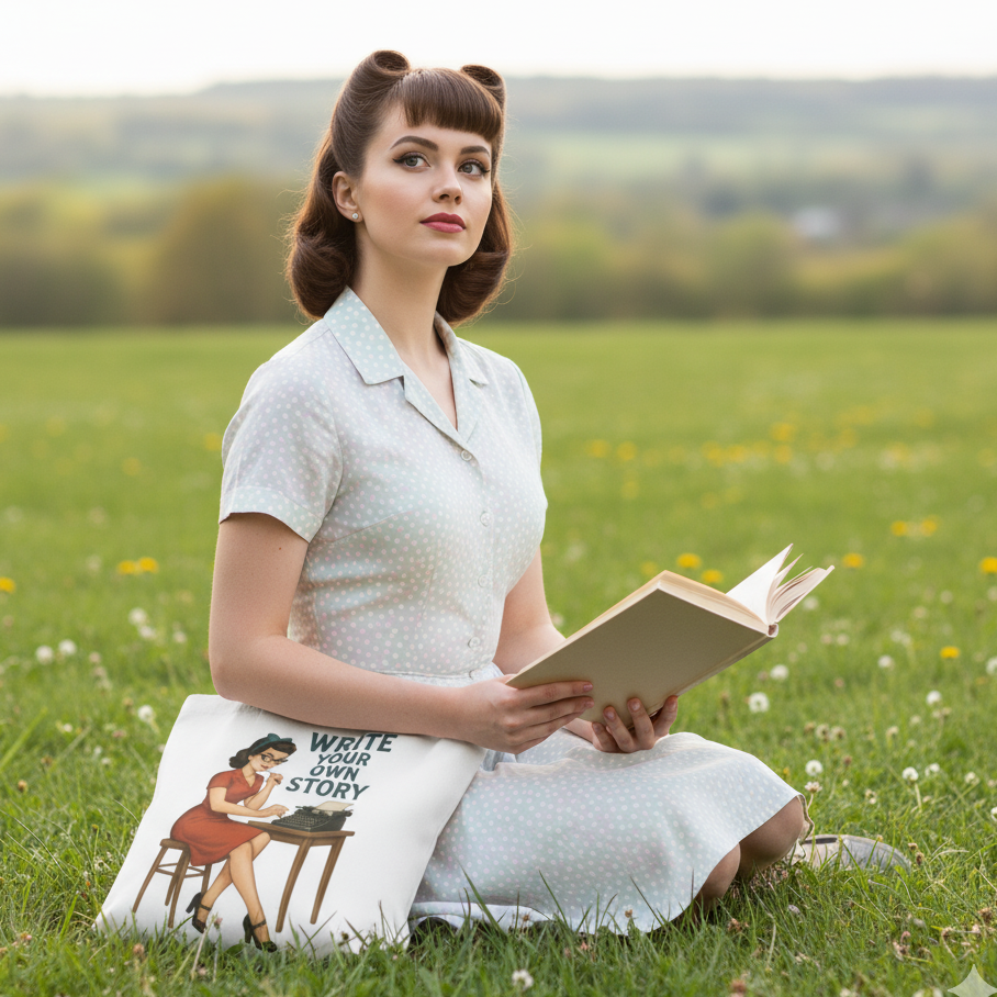 Bolso tote "Write Your Own Story"