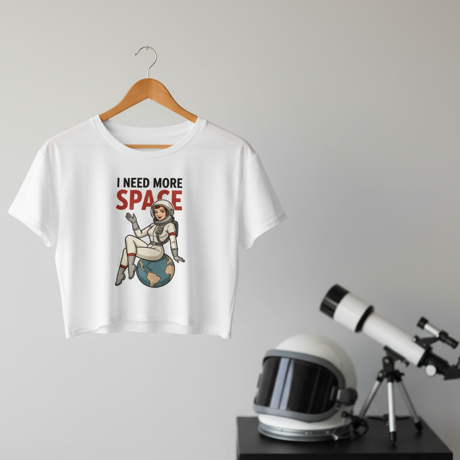 Camiseta corta unisex "I Need More Space"