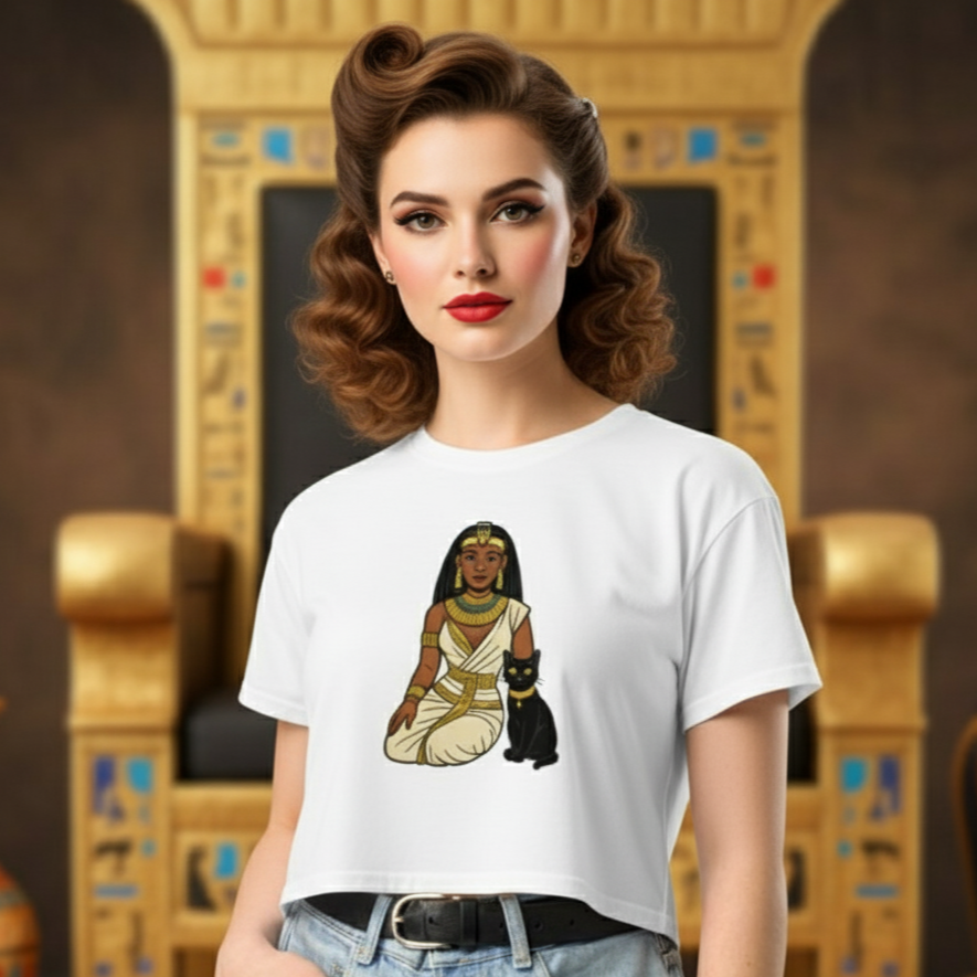 Reina Egipcia - Women's Crop Top