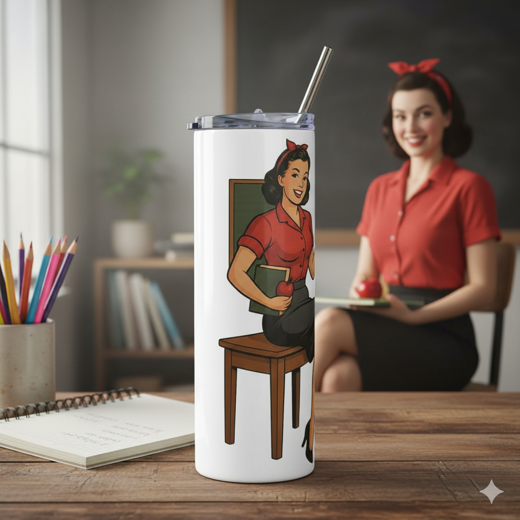 Vaso de acero inoxidable "Class in Session"