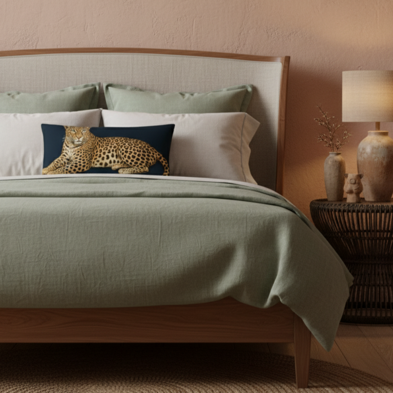 Cojín Básico / Basic Pillow "Elegance – Leopardo II"