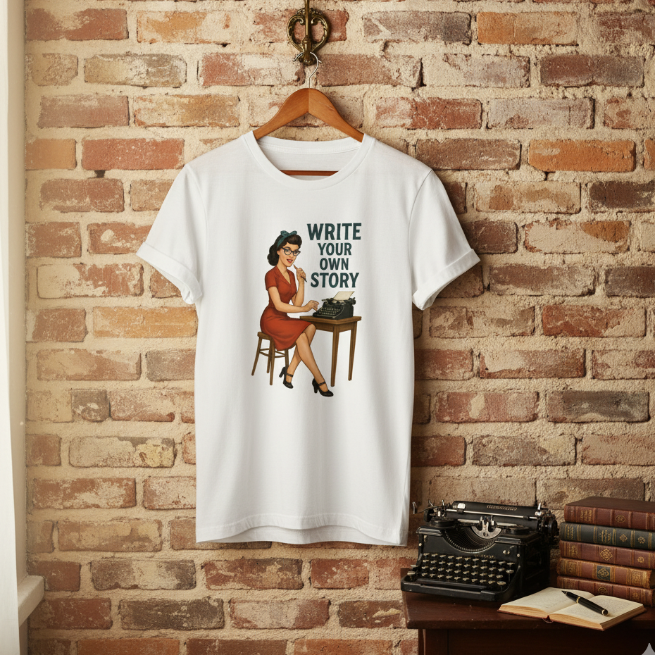 Camiseta larga unisex "Write Your Own Story"