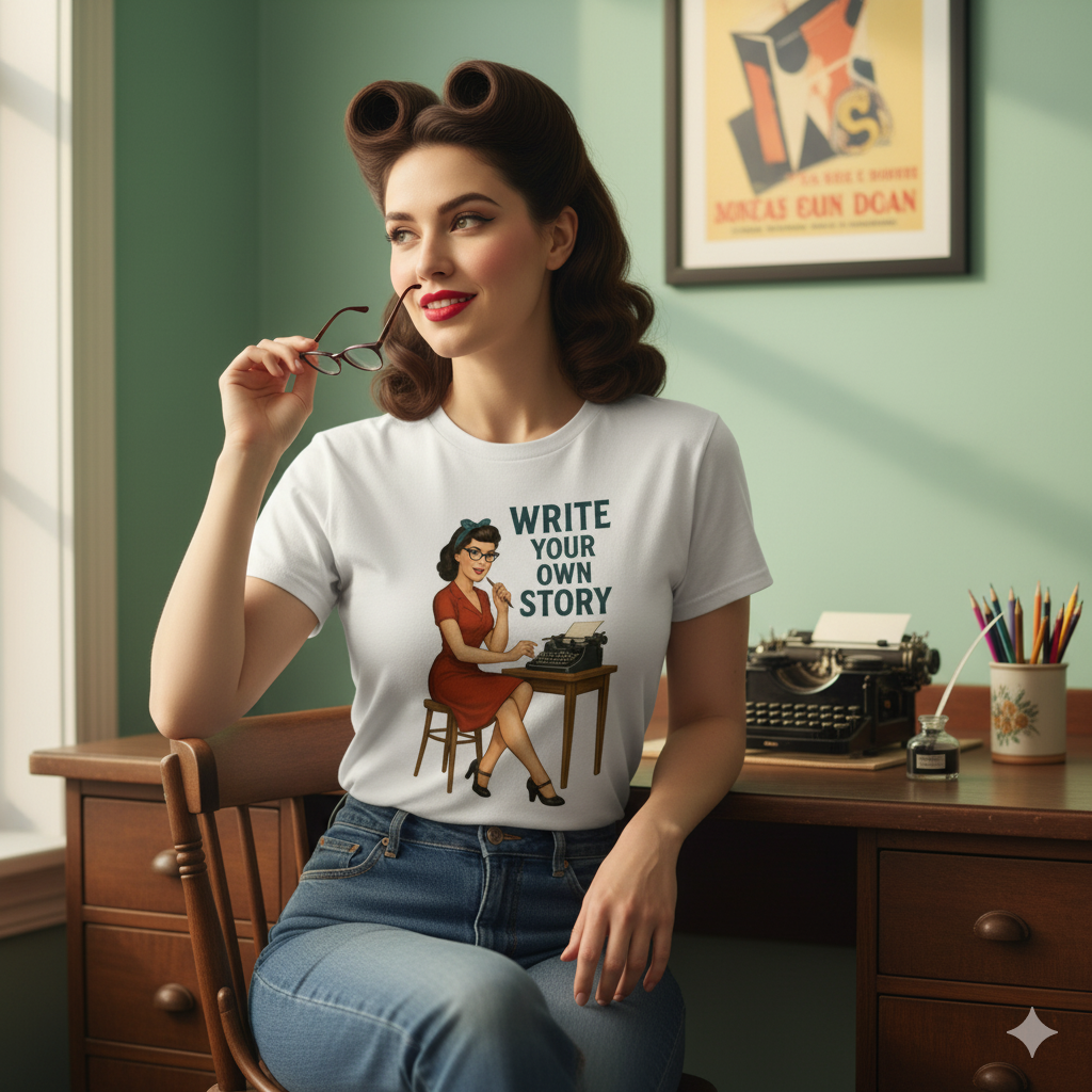Camiseta larga unisex "Write Your Own Story"