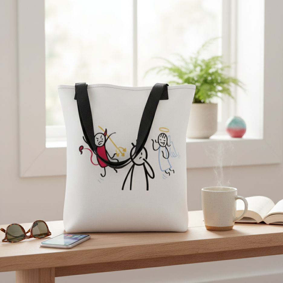 Bolso / Tote Bag “White Rebel Angel”