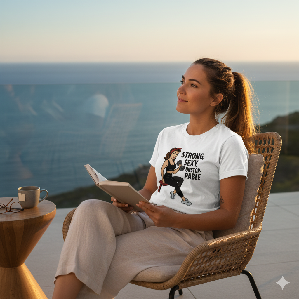 Camiseta/T-shirt "Workout Pin-Up"