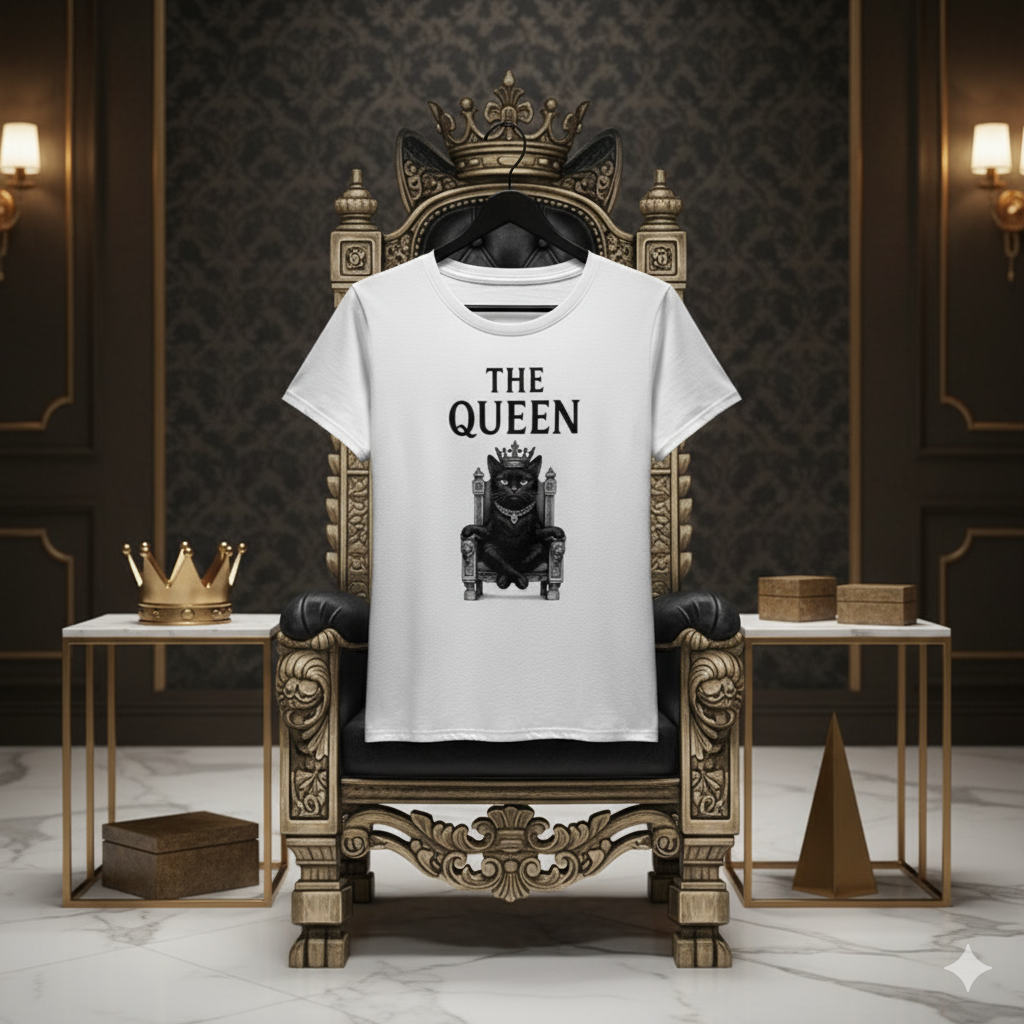 Gatita Reina - Camiseta Larga / Unisex Classic Tee