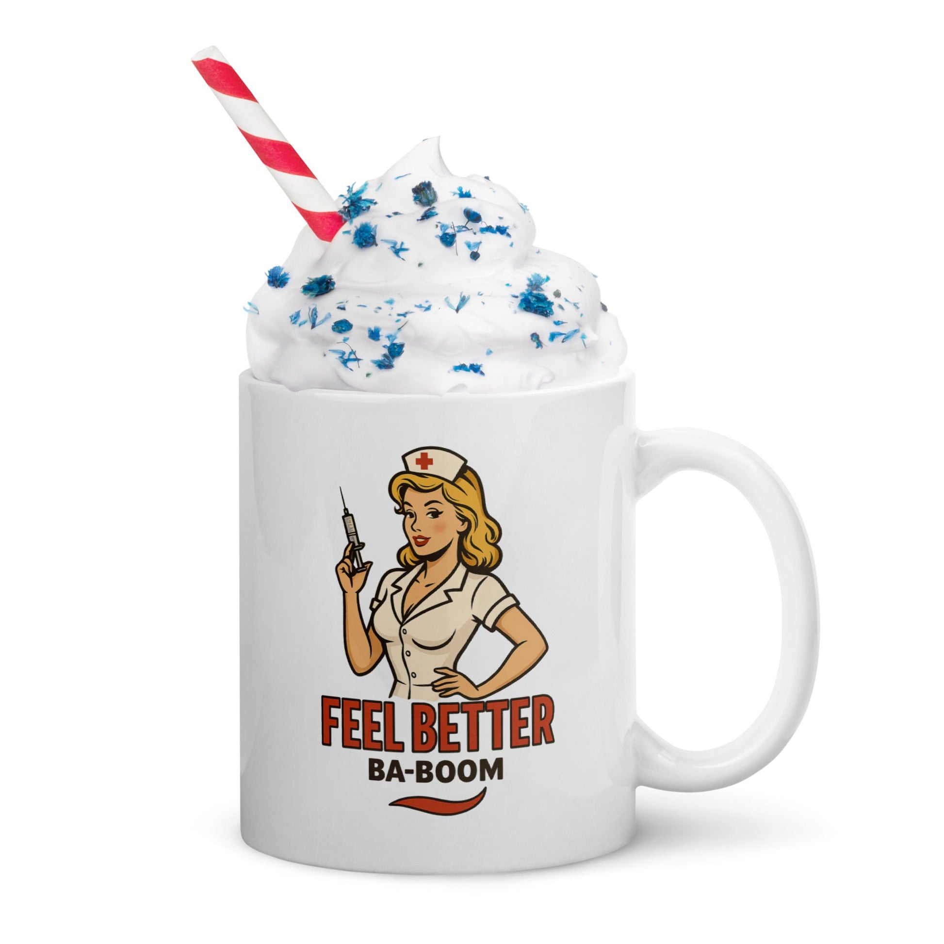 Taza cerámica/Mug "Feel Better Ba-Boom"