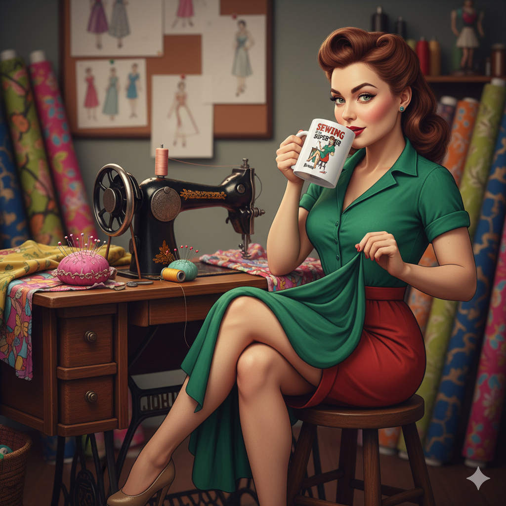 Taza cerámica "Sewing is my superpower"