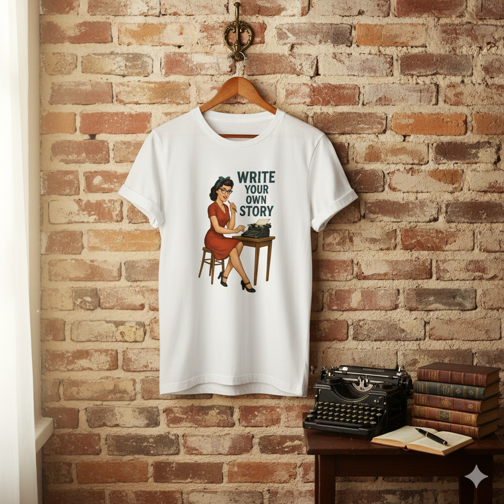 Camiseta larga unisex "Write Your Own Story"
