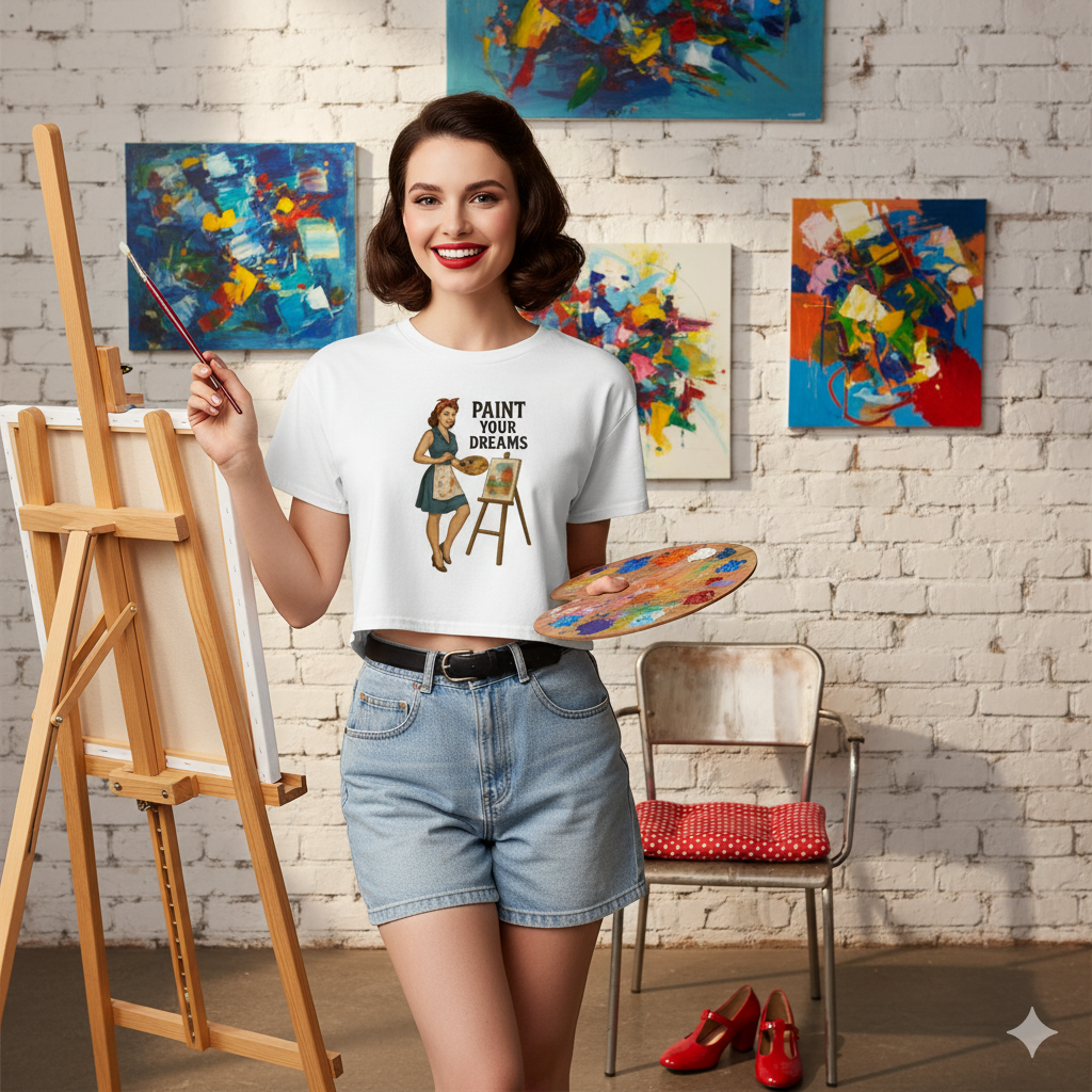 Camiseta corta unisex "Paint Your Dreams"