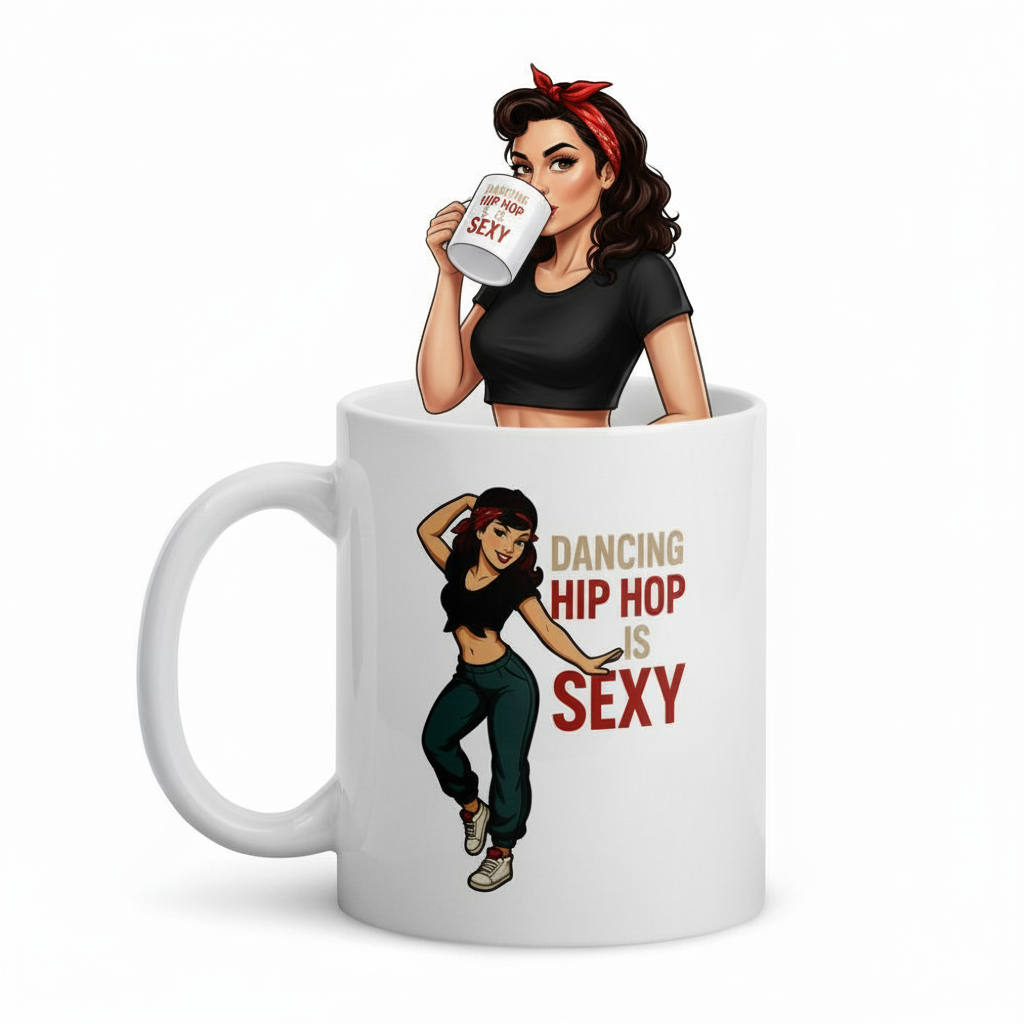 Taza/Mug "Dancing Hip Hop is Sexy"