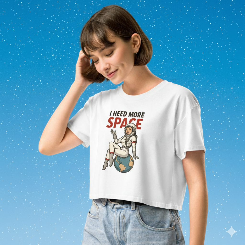 Camiseta corta unisex "I Need More Space"