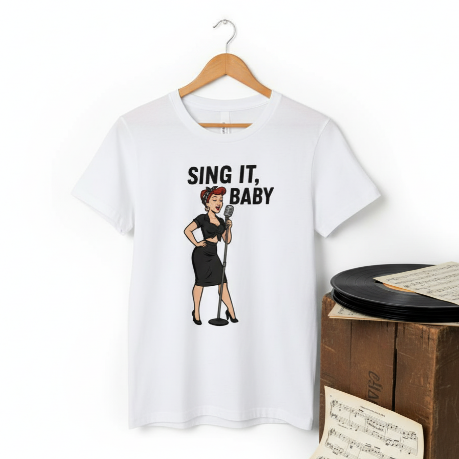Camiseta/T-shirt "Vintage Singer"