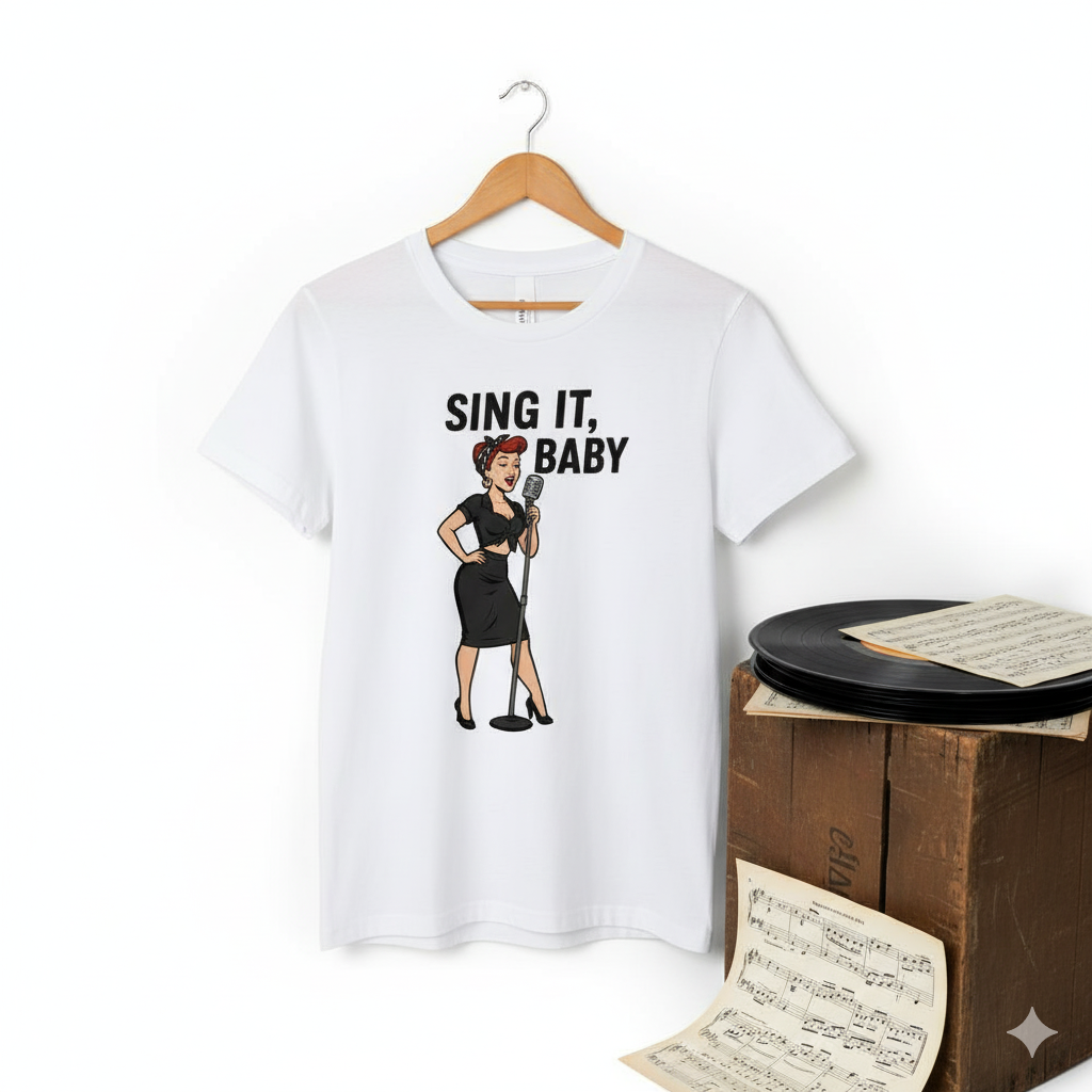 Camiseta/T-shirt "Vintage Singer"