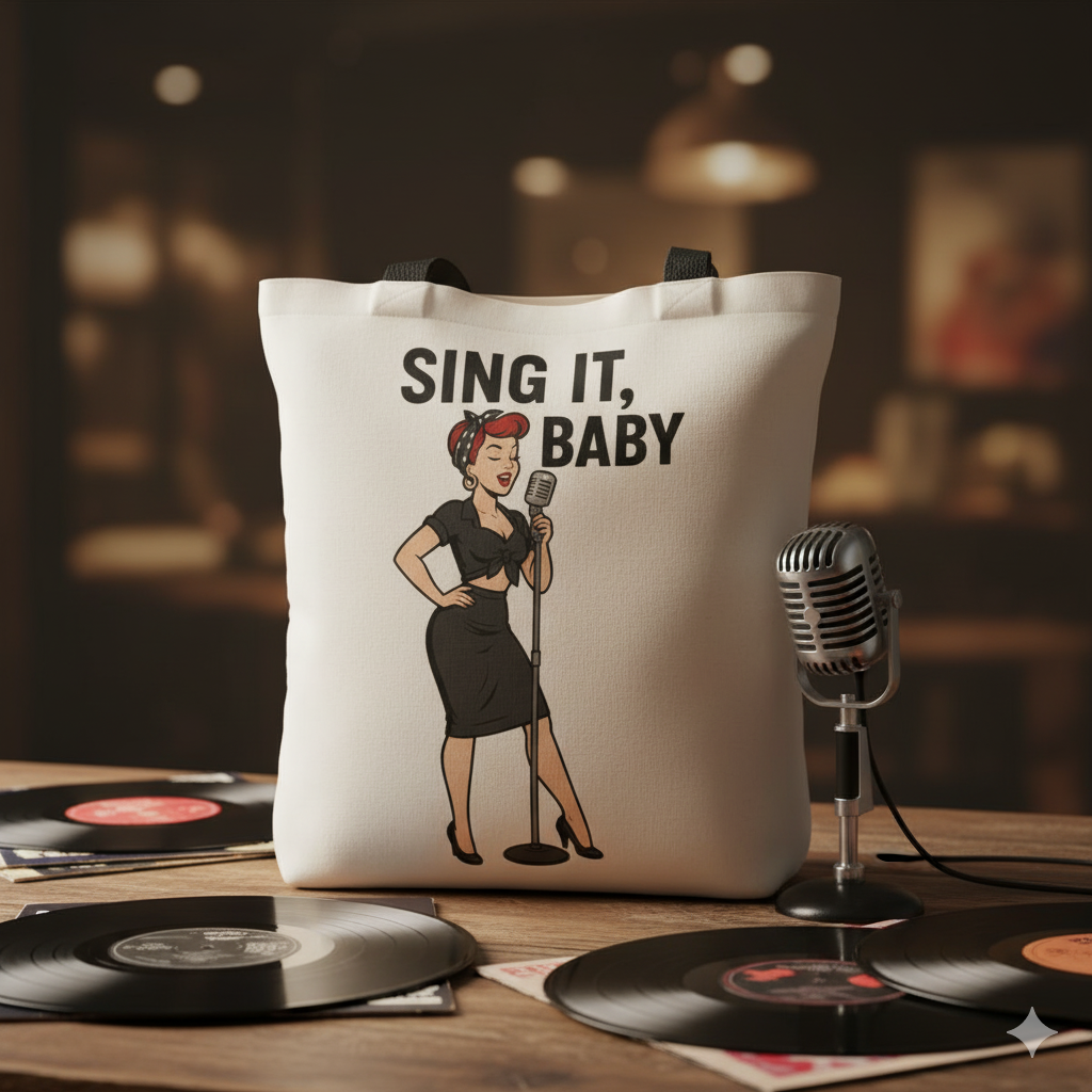 Bolso tote/Bag "Vintage Singer"